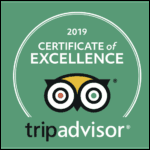 2019 TripAdvisor Certificate of Excellence badge.